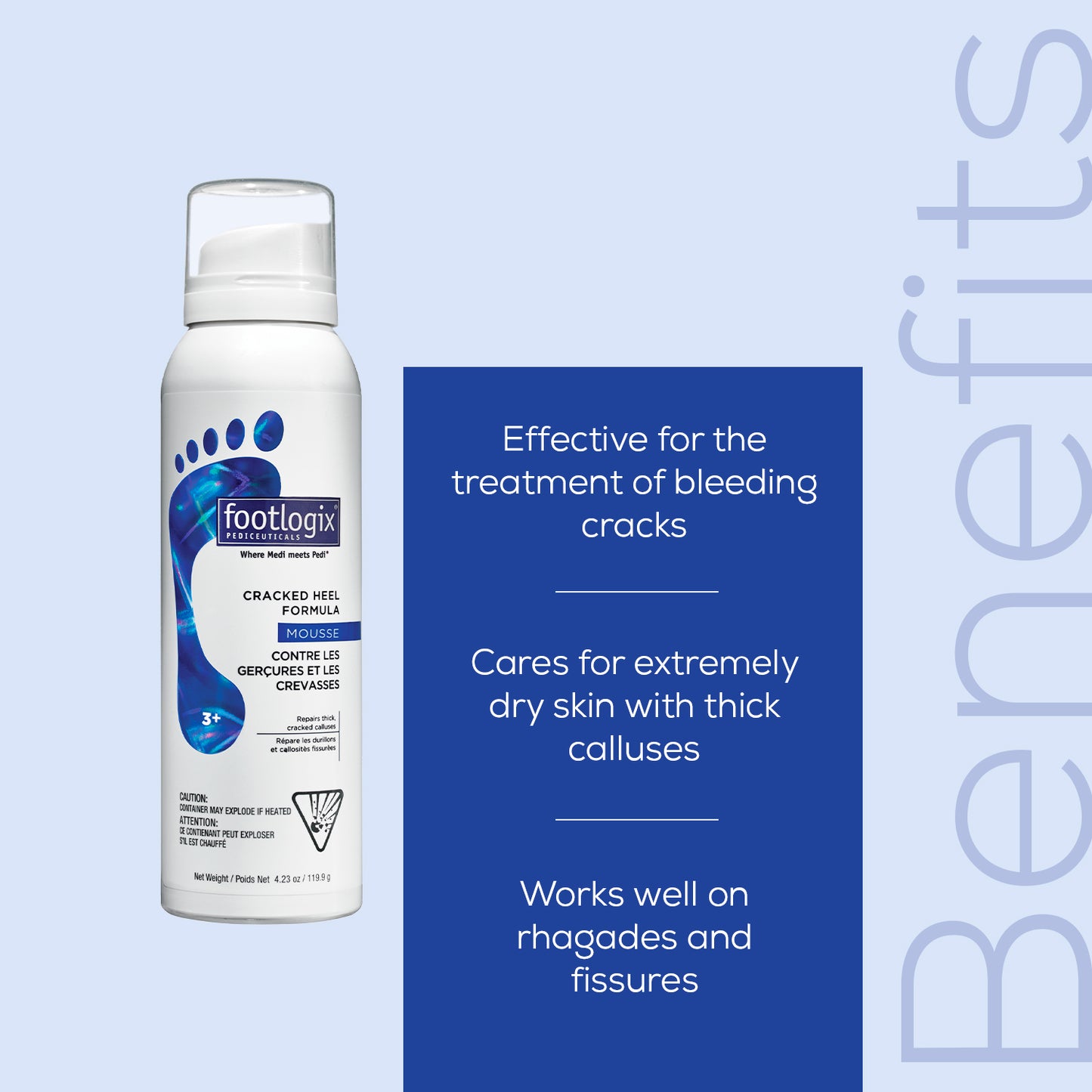 Footlogix Cracked Heel Formula (125ml)