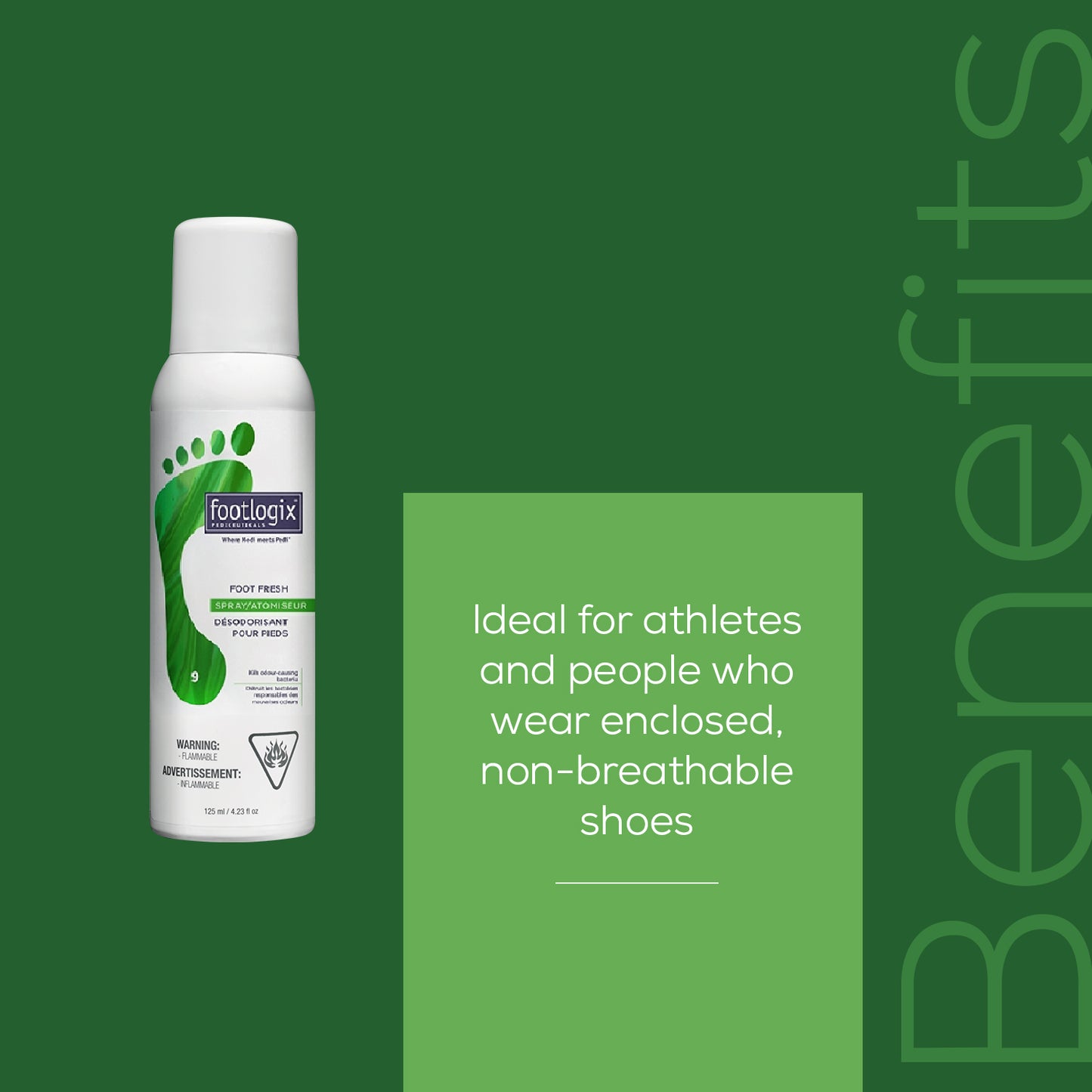 Footlogix Foot Fresh Deodorant Spray (125ml)