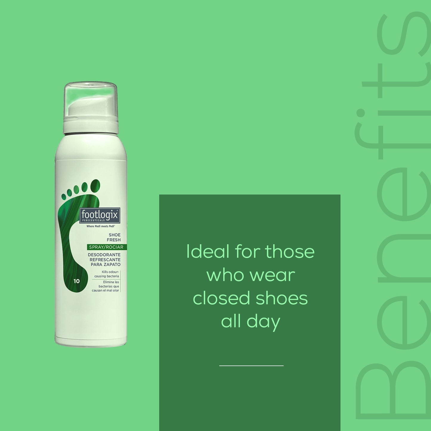 Footlogix Shoe Fresh Deodorant Spray (125ml)